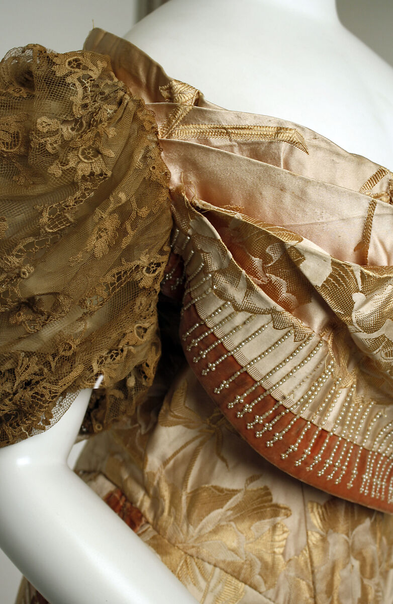 Evening dress, House of Worth (French, 1858–1956), [no medium available], French