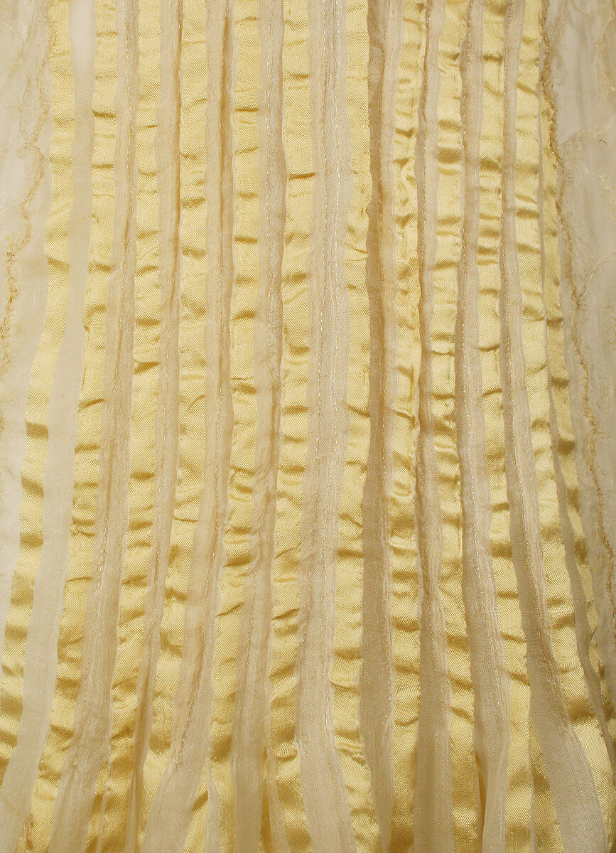 Evening dress, silk, Austrian