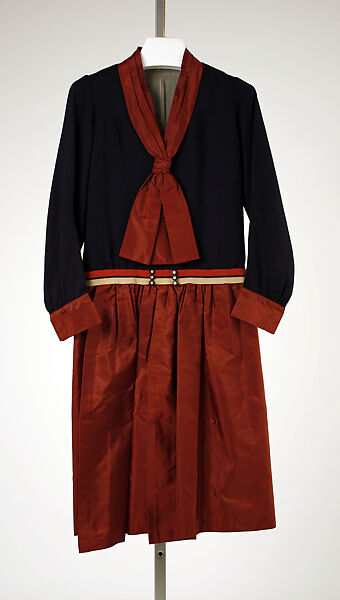 Ensemble, House of Worth (French, 1858–1956), silk, wool, fur, cotton, French