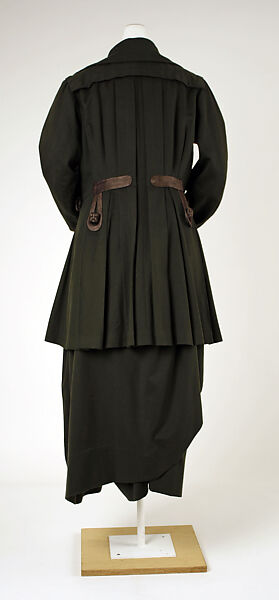 Walking suit, House of Worth (French, 1858–1956), wool, silk, French