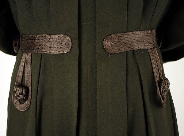 Walking suit, House of Worth (French, 1858–1956), wool, silk, French