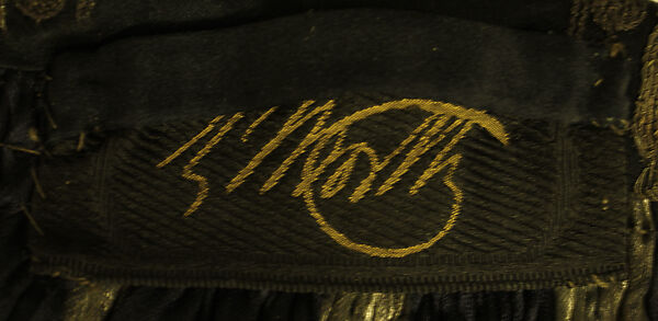 Cape, House of Worth (French, 1858–1956), silk, metallic thread, French