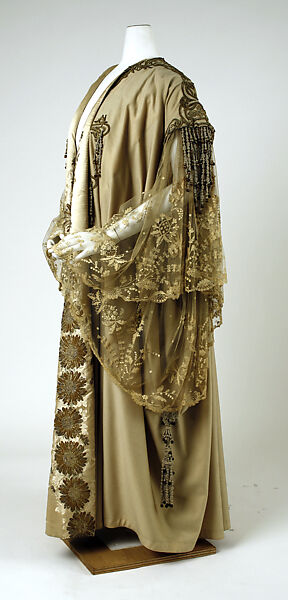 Evening wrap, House of Worth (French, 1858–1956), wool, French