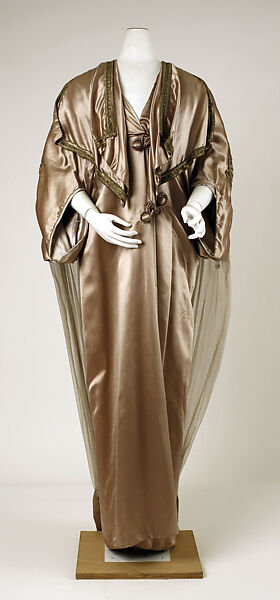 Evening coat, House of Worth (French, 1858–1956), silk, French 