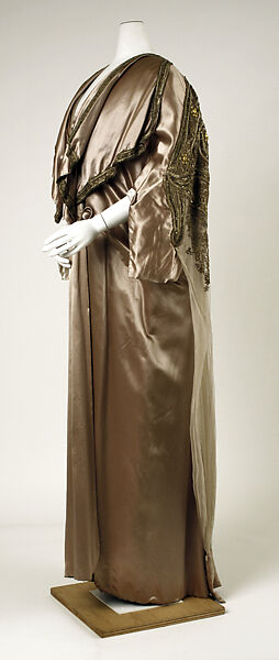 Evening coat, House of Worth (French, 1858–1956), silk, French