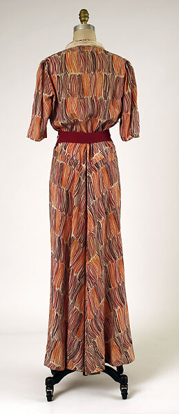 Ensemble, House of Worth (French, 1858–1956), wool, silk, metal, French
