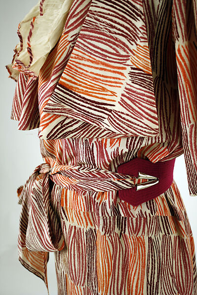 Ensemble, House of Worth (French, 1858–1956), wool, silk, metal, French