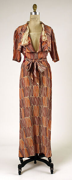 Ensemble, House of Worth (French, 1858–1956), wool, silk, metal, French