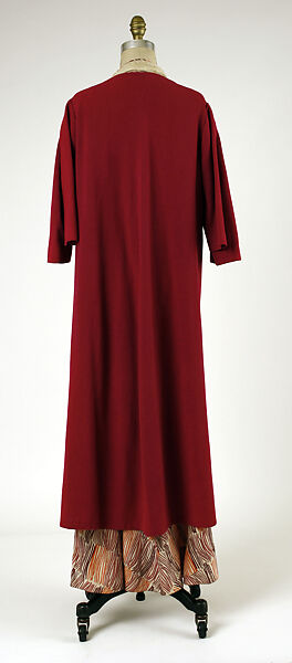 Ensemble, House of Worth (French, 1858–1956), wool, silk, metal, French