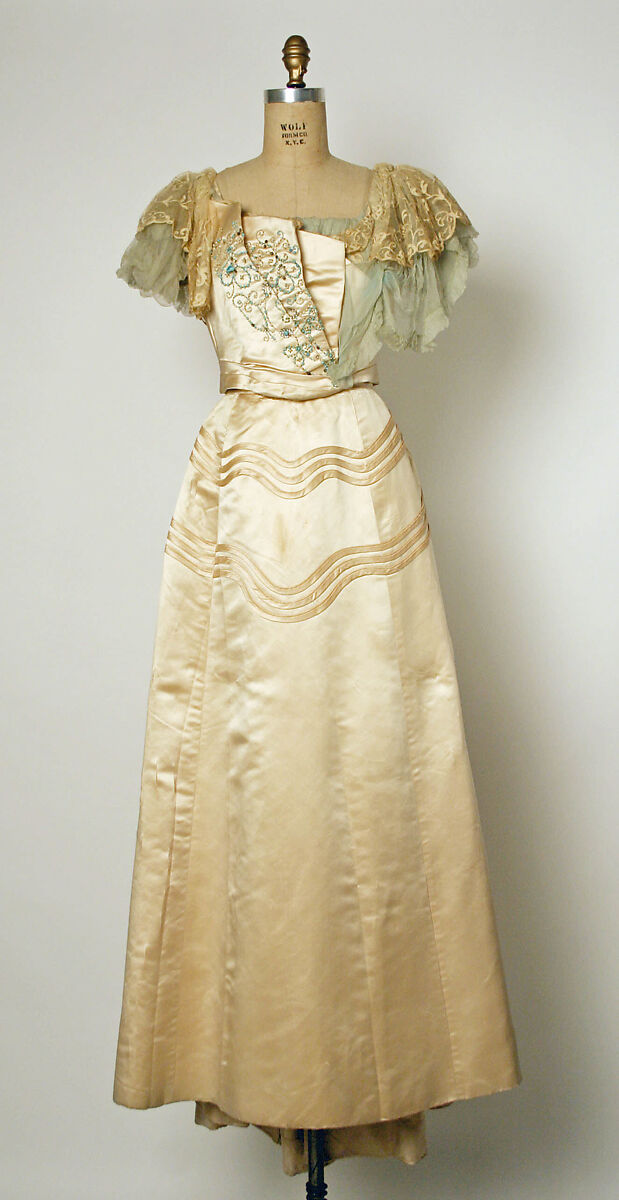 Dress, Christoph Drecoll (German, 1851–1939), [no medium available], Austrian 