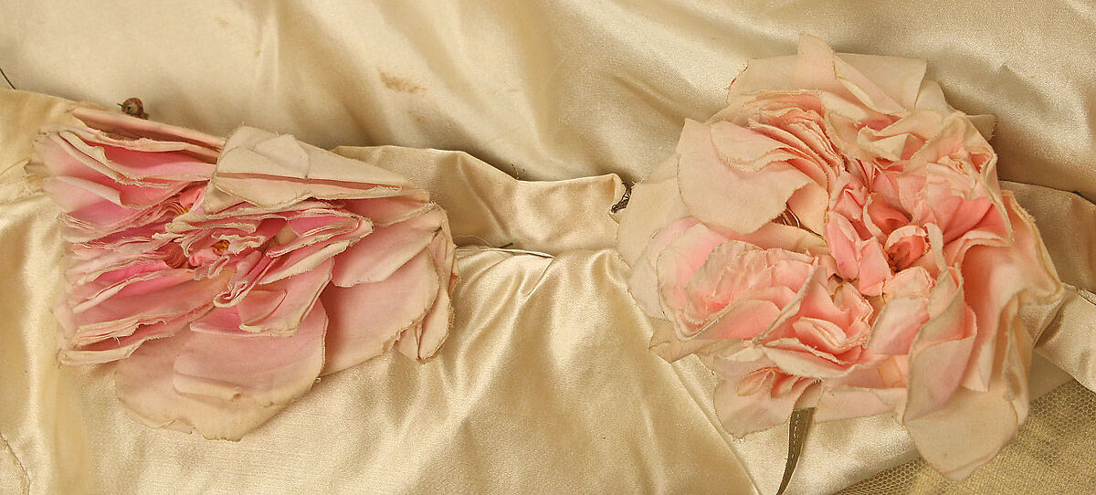 Ball gown, Driscoll (American, founded ca. 1864), silk, metallic thread, glass, American