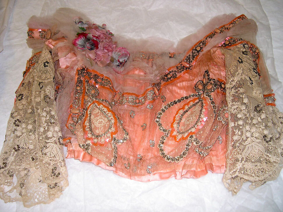 Ball gown, silk, French