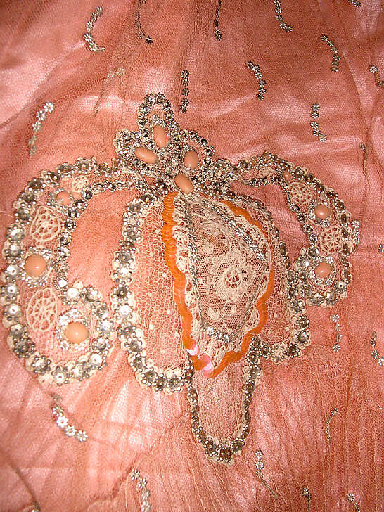 Ball gown, silk, French