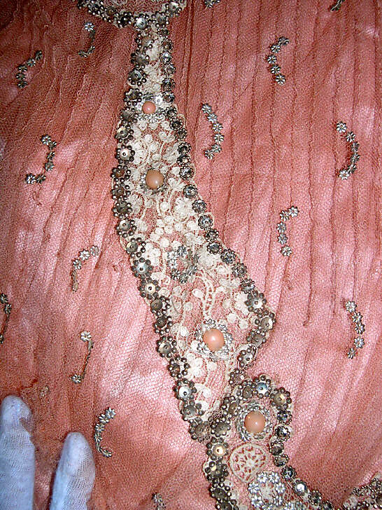 Ball gown, silk, French