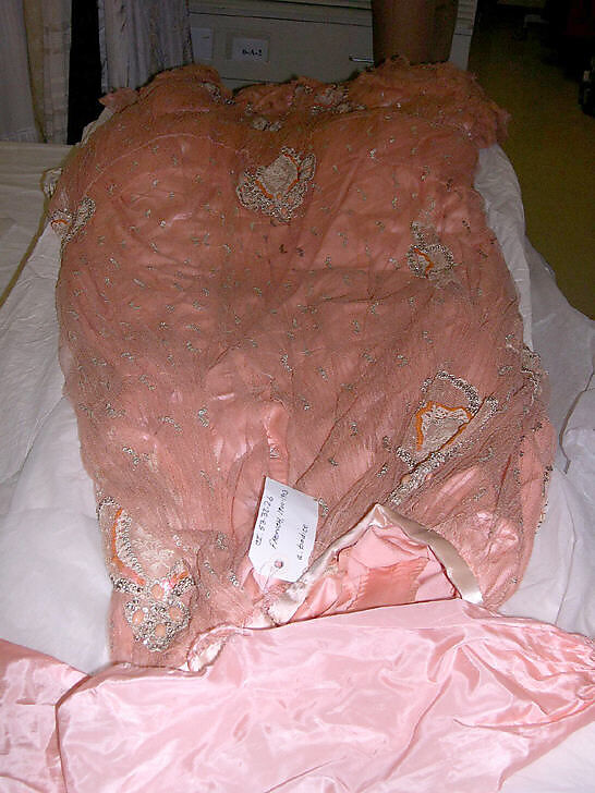 Ball gown, silk, French