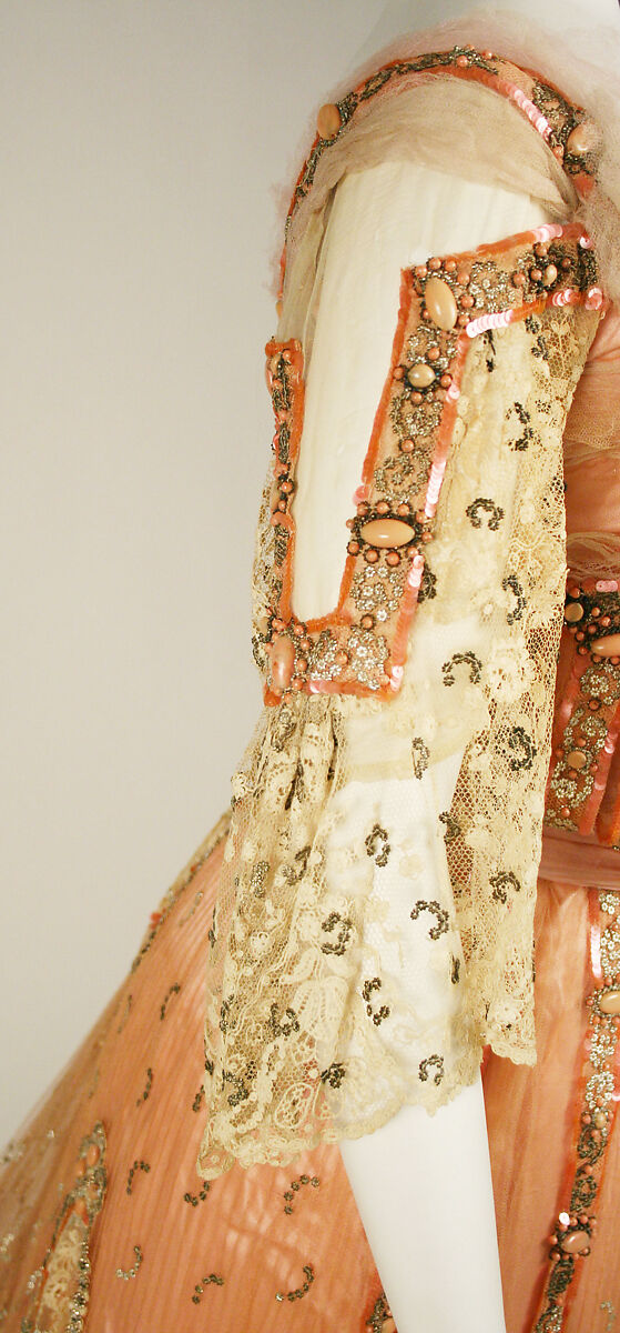 Ball gown, silk, French