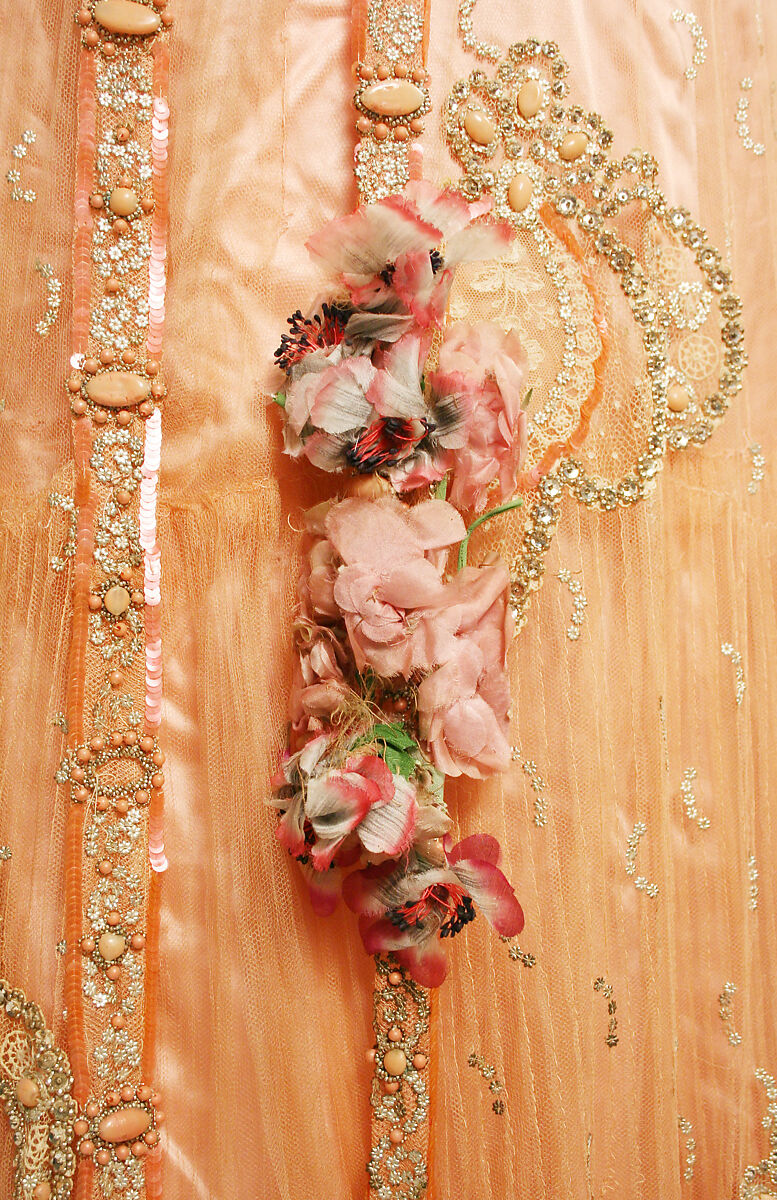 Ball gown, silk, French