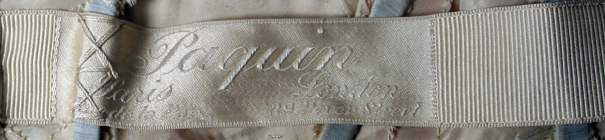 Ball gown, House of Paquin (French, 1891–1956), silk, French