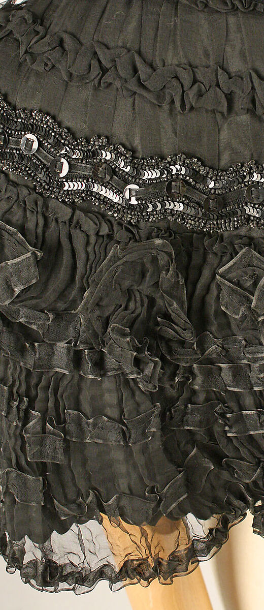 Cape, Au Bon Marché/Maison A. Boucicaut (French, founded ca. 1852), silk, French