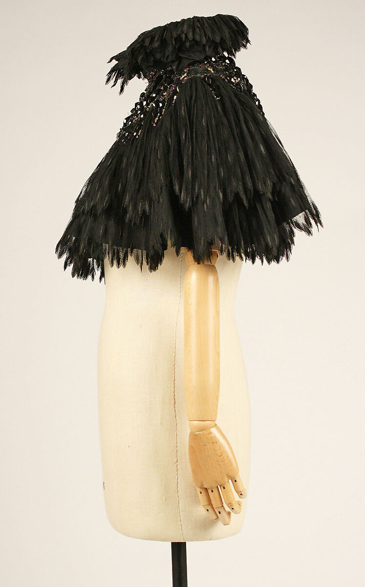 Cape, L.P. Hollander &amp; Co. (American), silk, beads, American