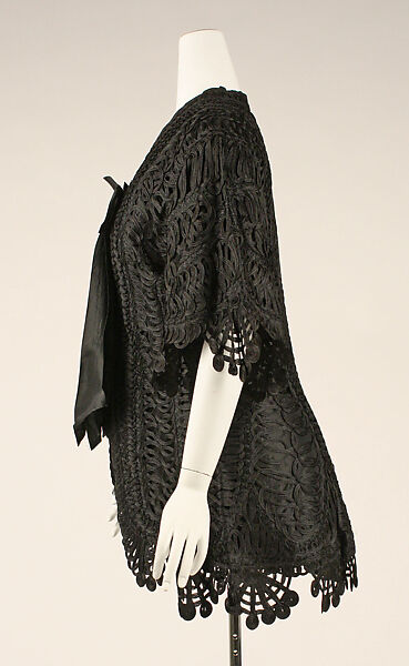 Coat, silk, American