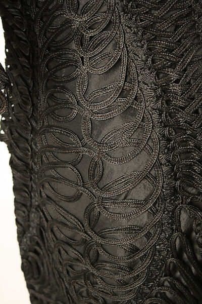 Coat, silk, American