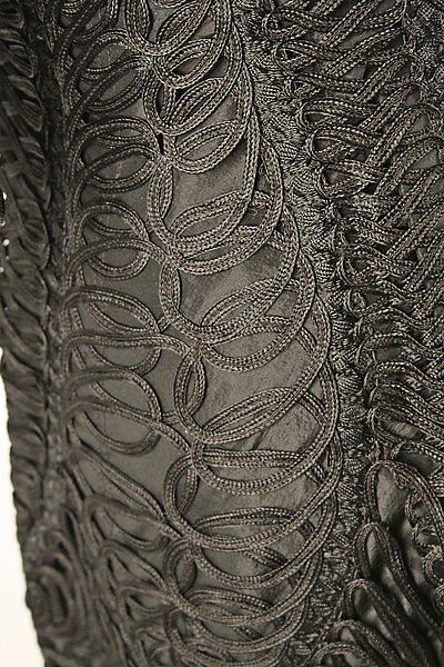 Coat, silk, American