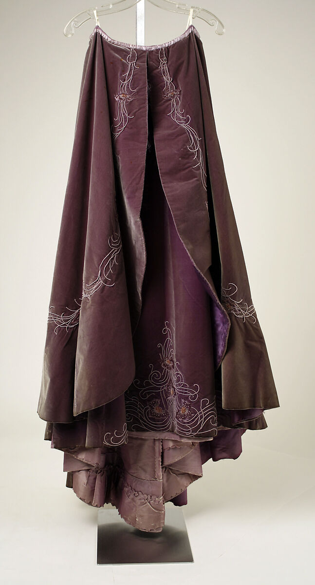 Promenade dress, Jennings &amp; Company (American, founded 1875), silk, American