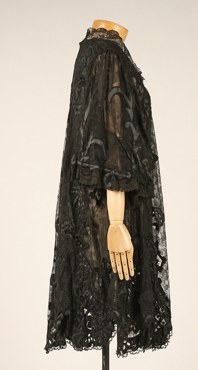 Coat, cotton, silk, French