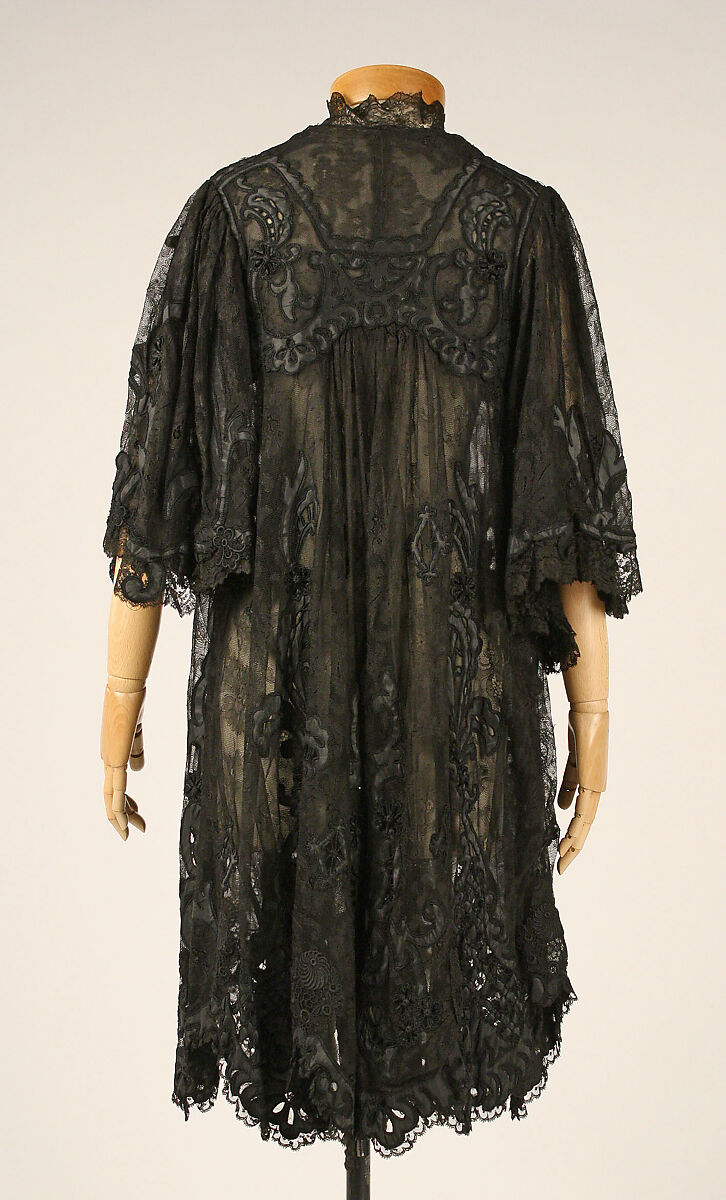 Coat, cotton, silk, French