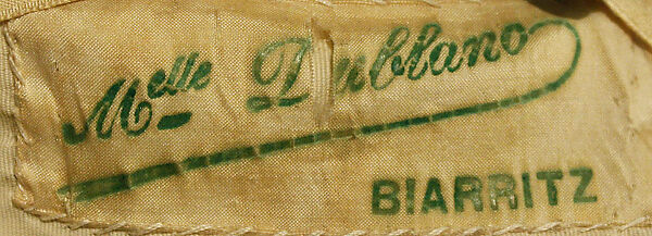 Evening cape, silk, cotton, French