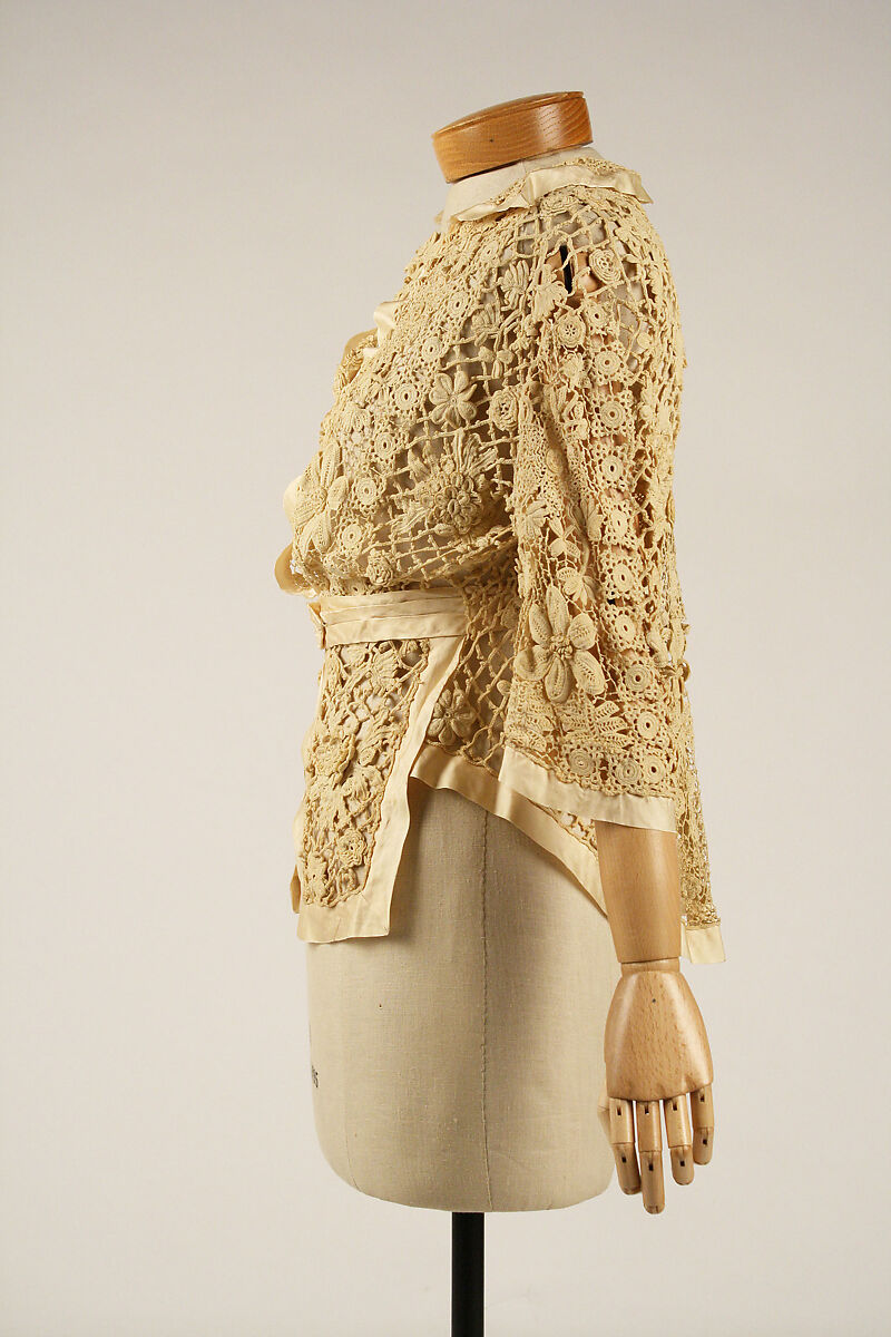 Jacket, cotton, silk, American