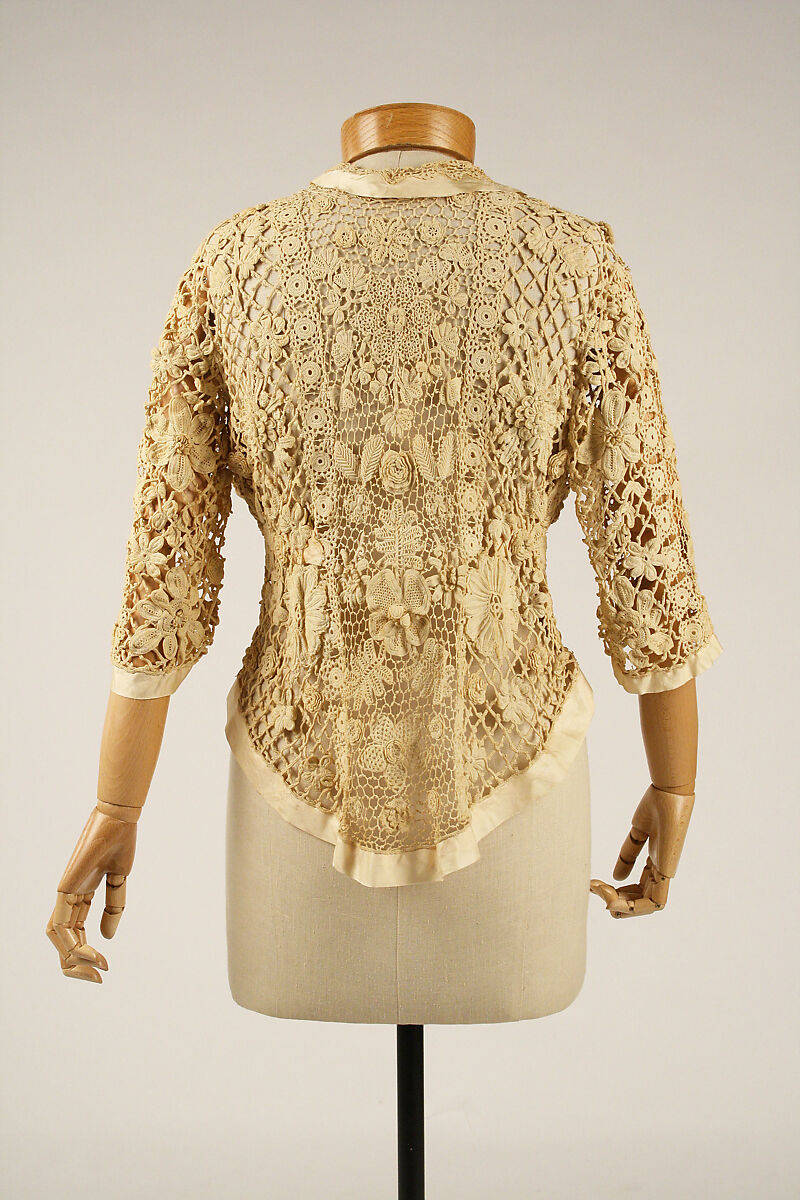 Jacket, cotton, silk, American