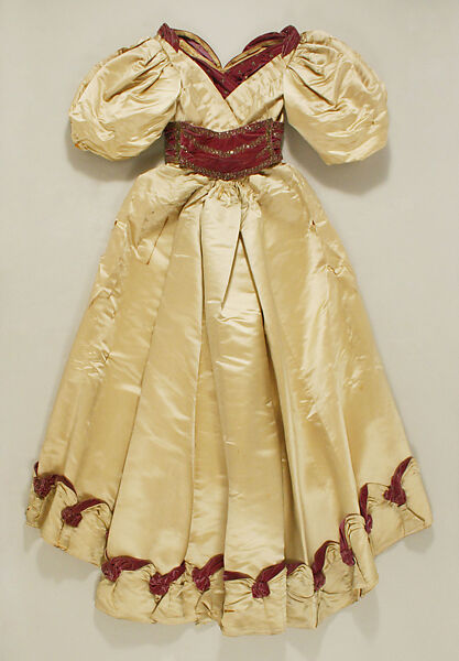 Evening dress, Jacques Doucet (French, Paris 1853–1929 Paris), silk, French