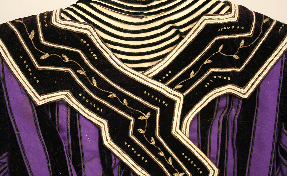 Suit, James McCreary and Co., N.Y. (American), wool, silk, metallic thread, American