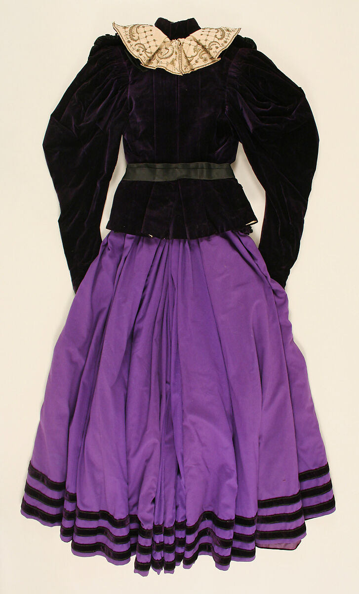 Suit, James McCreary and Co., N.Y. (American), wool, silk, metallic thread, American