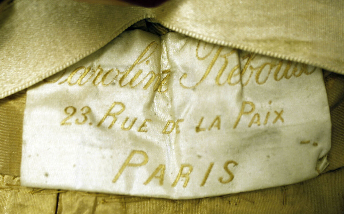 Evening cape, Caroline Reboux (French, active 1870–1956), silk, French