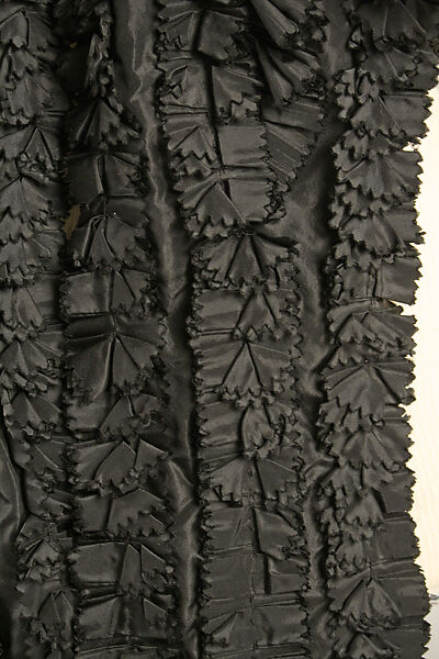 Hood, silk, American