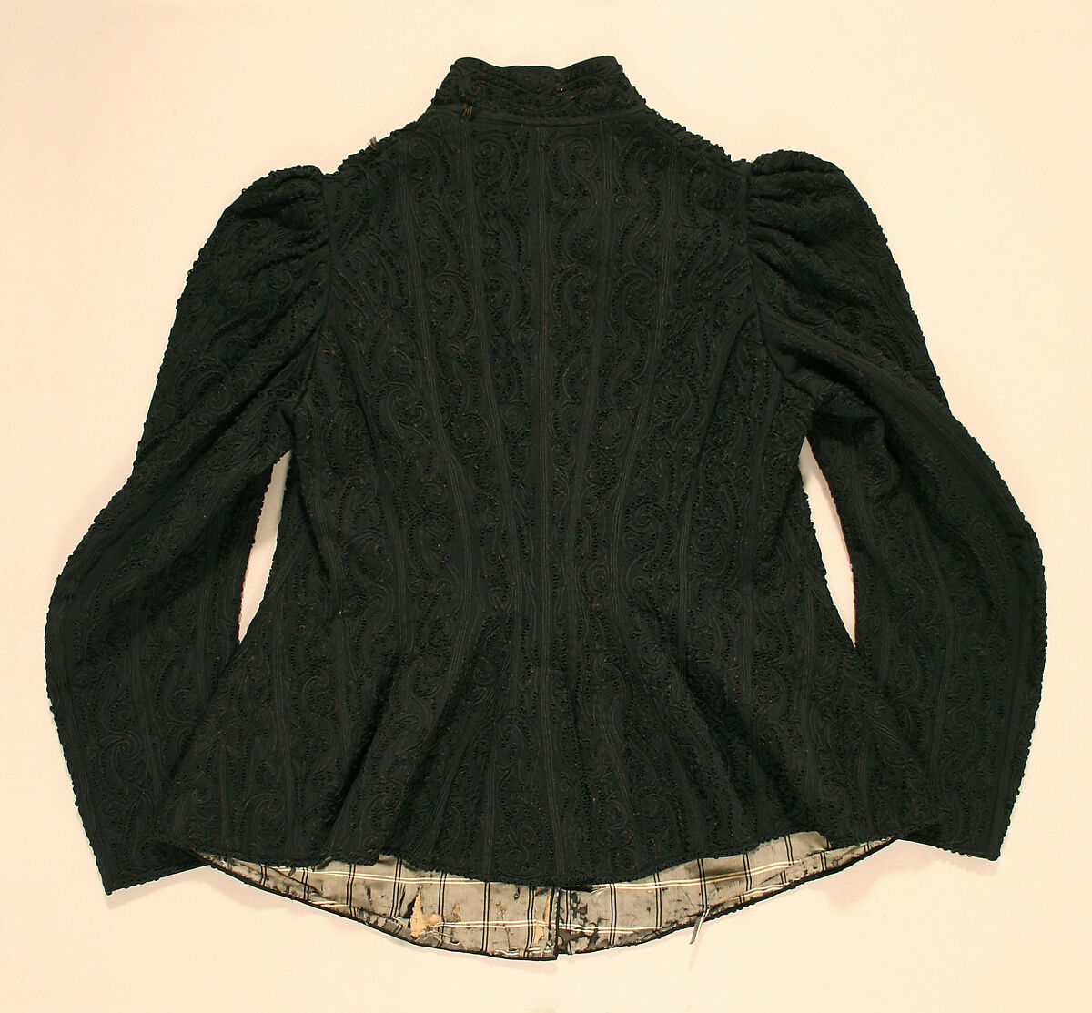 Jacket, Au Bon Marché/Maison A. Boucicaut (French, founded ca. 1852), wool, silk, French