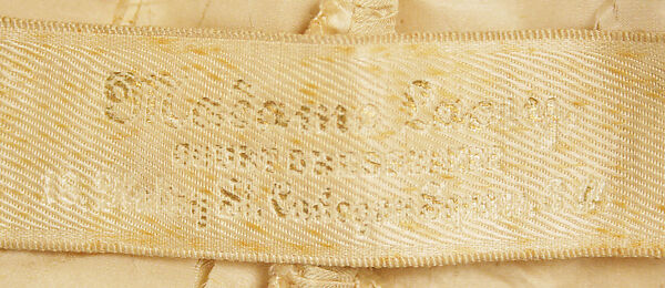 Wedding dress, silk, British
