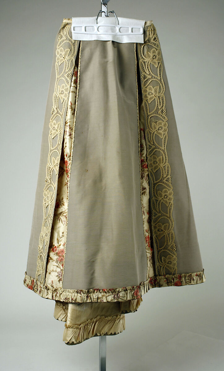 Dress, C. L. Loveland, silk, American