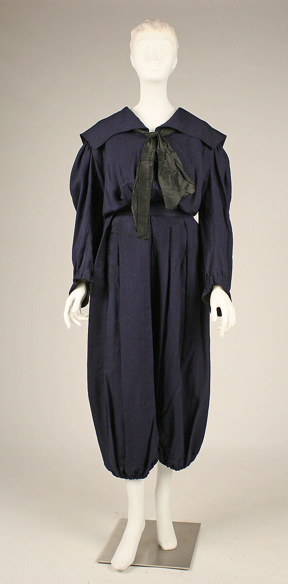 Gym suit, wool, American 