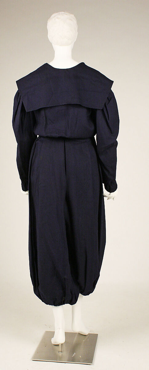Gym suit, wool, American