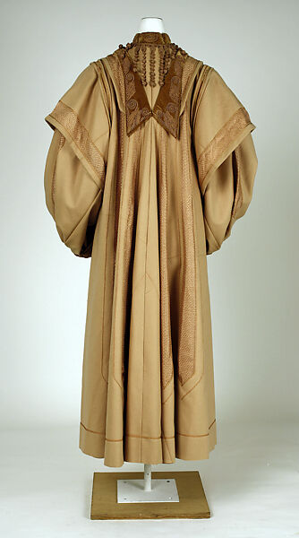 Coat, Au Louvre (French), wool, silk, French