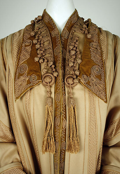 Coat, Au Louvre (French), wool, silk, French