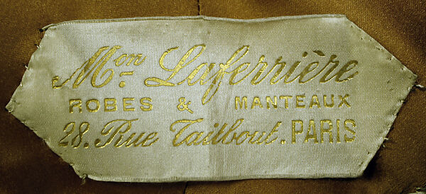 Cloak, Madeleine Laferrière (French, 1847–1912), silk, French