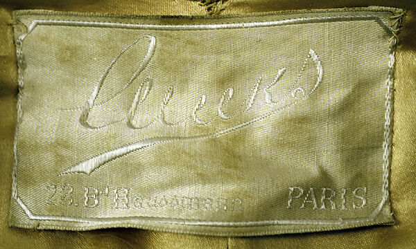 Evening wrap, Weeks (French), silk, French