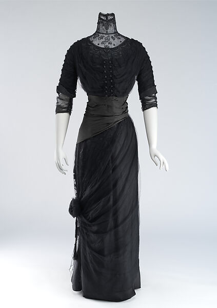 Dinner dress, [no medium available], American 