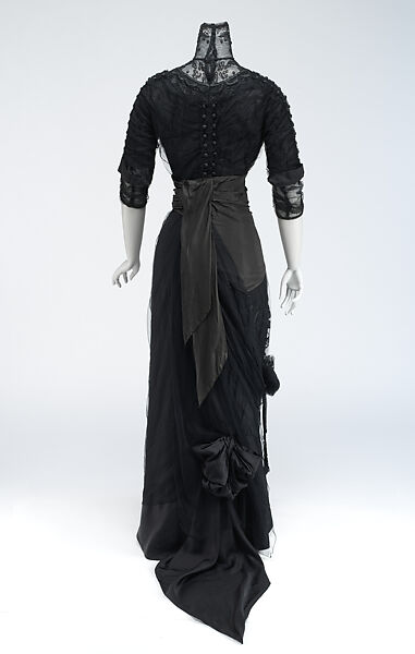 Dinner dress, [no medium available], American