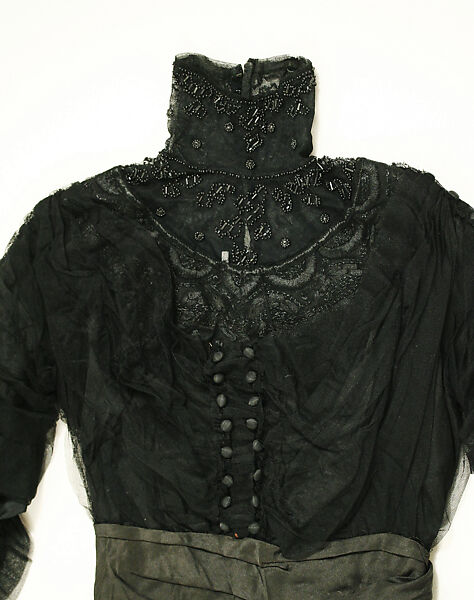 Dinner dress, [no medium available], American